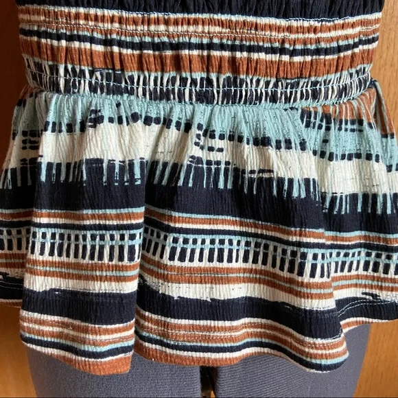 NWT Anthropologie Porridge Smocked Peplum Tube Top - Picture 8 of 10